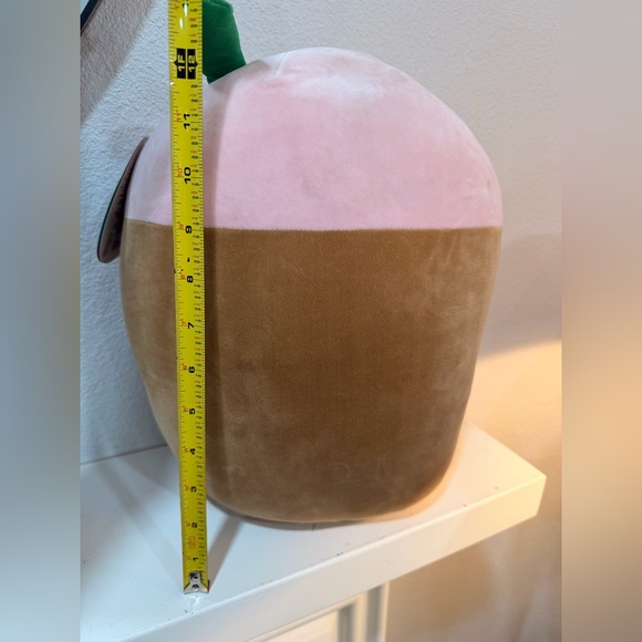 Squishmallows Bernice Boba Tea Plush 12” Pink Brown Bubble Tea Stuffed Animal - Picture 5 of 6